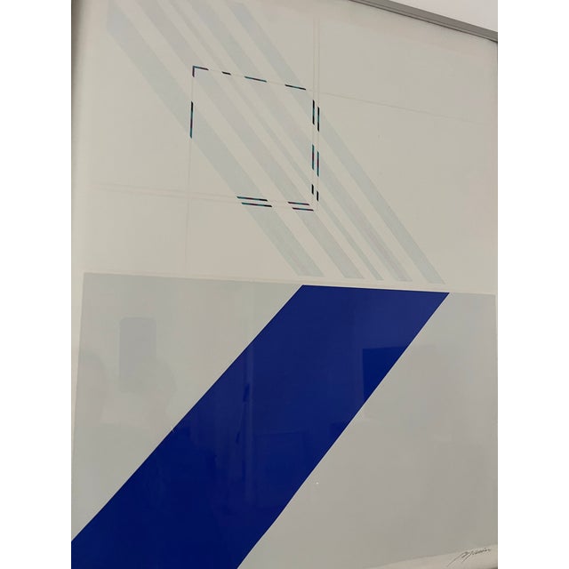 Postmodern Serigraph Signed Rafael Bogarin For Sale - Image 4 of 7