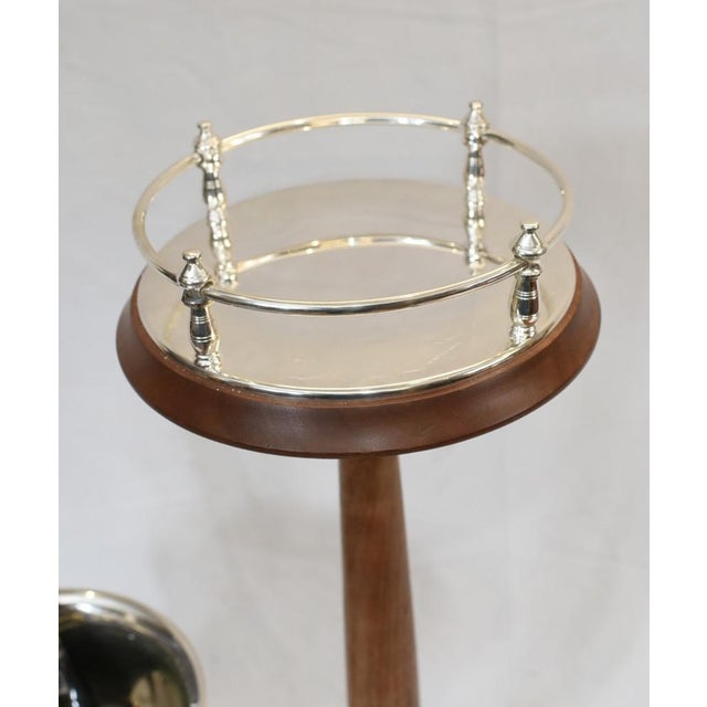 Art Deco Silver Plated Champagne Bucket Stand For Sale - Image 13 of 18