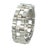 Silver 1990s Gucci Estate Swiss Made Stainless Steel Ladies Wristwatch For Sale - Image 8 of 9