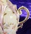 Green 1930s Boho Chic Green and Purple Floral Teapot, Creamer, Milk Jug For Sale - Image 8 of 12