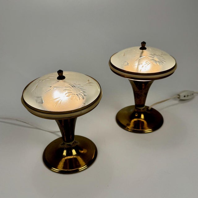 Small Table Lamps by Pietro Chiesa, 1950s, Set of 2 For Sale - Image 6 of 7