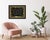 Black Atelier Aria Lumae Golden Age Dutch Floral Antique Tapestry Fine Art Gallery Board Print With Faux Antique Gilt Frame Print Design 32 X 24.5 For Sale - Image 8 of 12