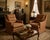 Textile Pair of 1940’s Striped Club Chairs For Sale - Image 7 of 7
