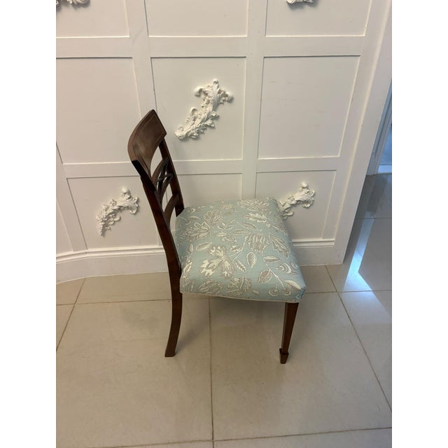 Antique Edwardian Mahogany Dining Chairs, 1900, Set of 10 For Sale - Image 12 of 18