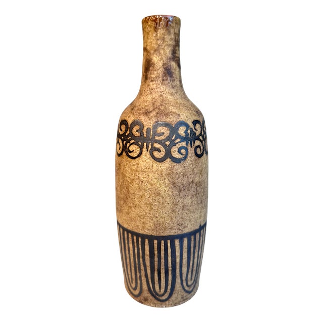 Hand-Crafted Archaic Ceramic Vase from Ceramano, Germany, 1960s For Sale
