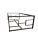 2000 - 2009 Holly Hunt Modern Bronze H Coffee Table For Sale - Image 5 of 6