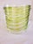 Mid 20th Century Vintage Green Swirl Acrylic Ice Bucket For Sale - Image 5 of 12