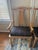 Baker Furniture Company Set of 6 Baker Furniture Chinese Yoke-Back Chairs- 2 Armchairs + 4 Side Chairs, Scrubbed White/ Distressed Finish, 1984 For Sale - Image 4 of 7