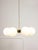 Vintage Italian Six-Arm Sputnik Chandelier with Opaline Shades For Sale - Image 13 of 18