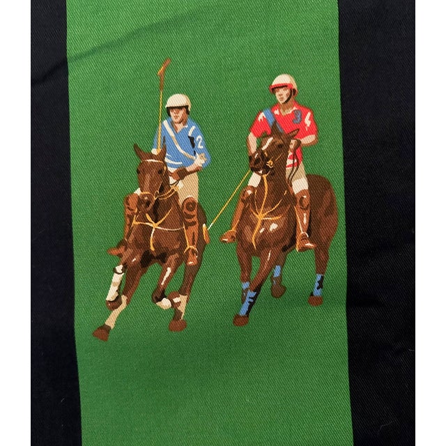 Ralph Lauren Equestrian Polo Match Bedding Set Duvet & Pillowcases - 3 Piece Set For Sale In Washington DC - Image 6 of 12