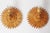 Hand-Crafted Pine Wood Starburst Sun Wall Lamps, Italy, 1980s, Set of 2 For Sale - Image 6 of 18
