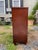 Walnut Midcentury Modern Bookcase Cabinet For Sale - Image 4 of 9