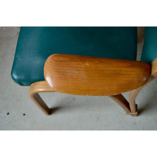 Bow Wood Lounge Chair from Steiner, 1950s For Sale - Image 14 of 16