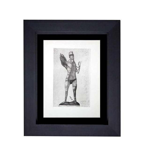 Abstract Paul Klee Lithograph Ltd Edition “The Hero With the Wing" For Sale - Image 4 of 4
