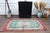 1970s Vintage Handmade Wool Cotton Area Rug For Sale - Image 9 of 11