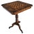 Neoclassical Italian Biedermeier Walnut Inlay Game Table, 1950s For Sale - Image 11 of 11
