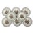 1930’s Myott England Bread Plates- Set of 8 For Sale