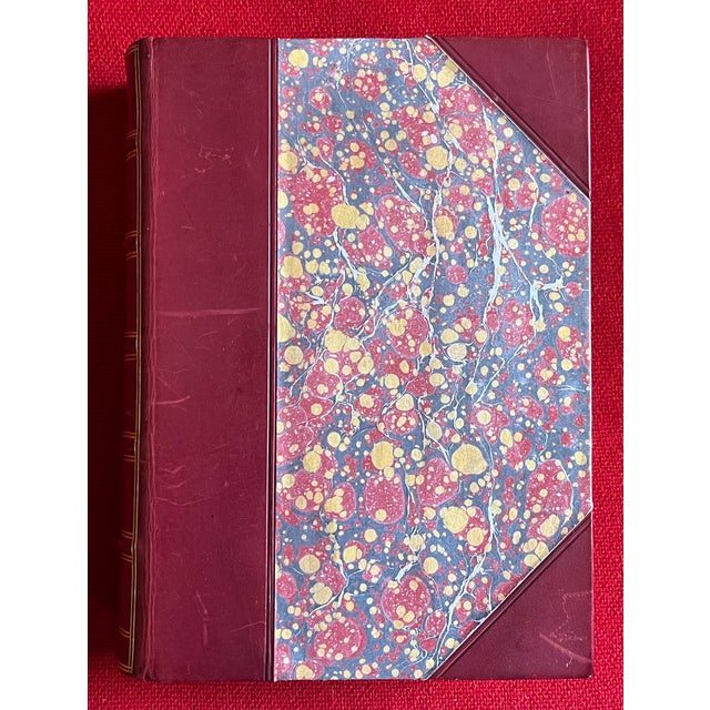 Fine Red Leather Binding - "Tennis, Rackets, Fives" - First Edition Book by J. M. Heathcote, London 1890 For Sale - Image 9 of 18