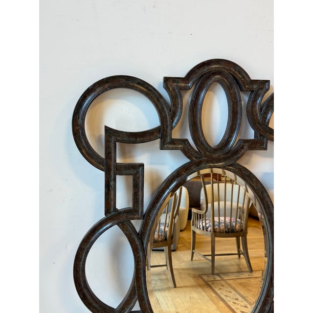 Theodore Alexander Interwoven Wall Mirror For Sale - Image 9 of 12