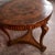 Antique Round Inlaid and Grooved Table For Sale - Image 10 of 18