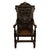 Antique 17th Century English Charles II Oak Carved Wainscot Armchair 1680 For Sale - Image 10 of 13