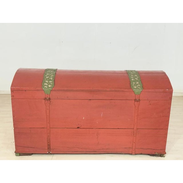 Antique Chest in Pine, 1800 For Sale - Image 9 of 10