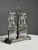 Oil and Vinegar Set in Silver-Plated Metal, Set of 3 For Sale - Image 15 of 15