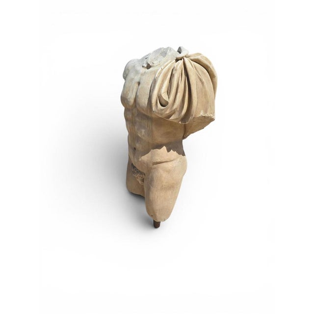 1950s Italian Artist, Large Torso of a Greek Athlete, 1950, Marble For Sale - Image 5 of 11