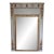 19th Century French Trumeau Style Mirror For Sale