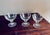 1950s Vintage, 1950s, Mid-Century Modern Coupe Glass - Set of 9 For Sale - Image 5 of 13