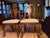 Chestnut 1980s Cherry Dining Table With 6 Chairs, Two Leaves & Custom Table Pads For Sale - Image 8 of 12