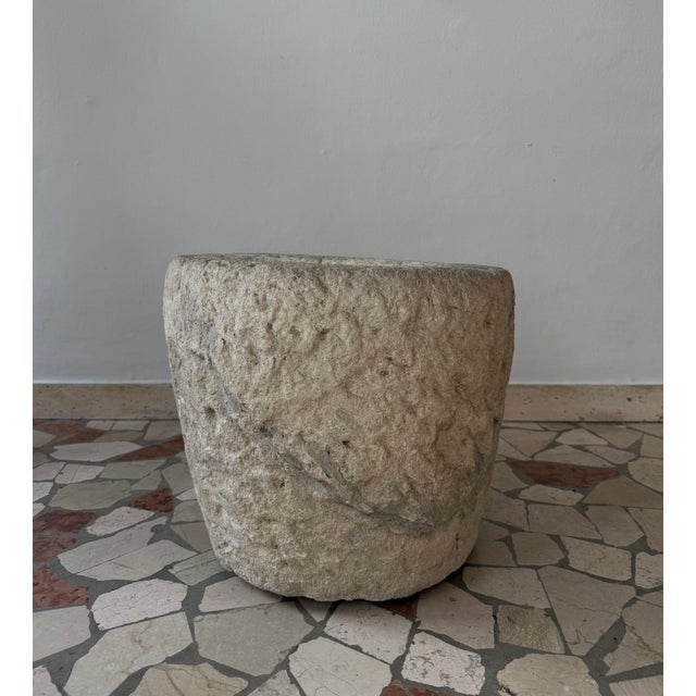 Large Stone Mortar, Italy, 1600 For Sale - Image 6 of 13