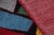 Textile Vintage Zeki Müren Rug in Red With Colorful Geometric Patterns, From Rug & Kilim For Sale - Image 7 of 8