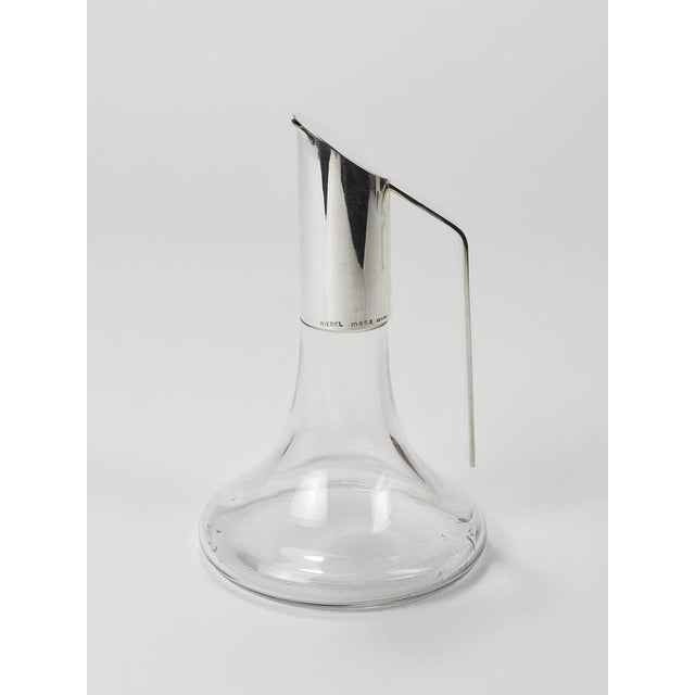 Silver & Crystal Riedel Mesa Carafe, Italy, 1980s For Sale - Image 12 of 18
