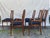 Set of 6 Mid-Century Modern Broyhill Brasilia Sculpted Walnut Dining Chairs For Sale In Seattle - Image 6 of 12
