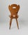 Vintage Folk Style Wooden Farmhouse Chairs, 1960s, Set of 3 For Sale - Image 10 of 12