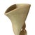 Roseville Pottery 1952 Roseville Mayfair 1004-9 Sculptural Art Pottery Vase in Warm Taupe Glaze For Sale - Image 4 of 7
