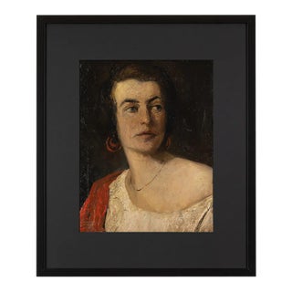 Anton Müller-Wischin, Sitta, 20th-Century, Oil on Canvas, Framed For Sale
