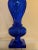 Mid-Century Modern Blue Crystal Table Lamp, 1970s For Sale - Image 3 of 6