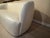 CB2 Cb2 X Goop Gwyneth Ivory Leather Loveseat For Sale - Image 4 of 10