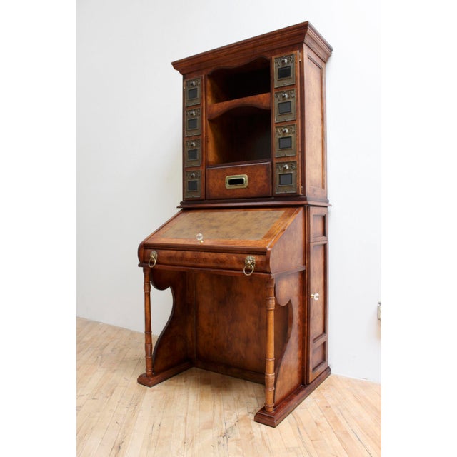 Vintage British Postal Secretary Desk Chairish