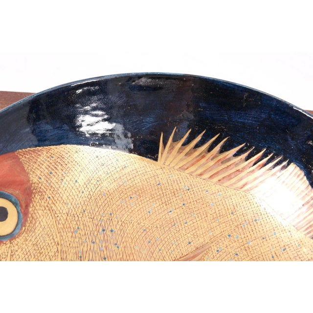 Hand-Painted Ceramic Bowl, Japan, 2016 For Sale - Image 6 of 8