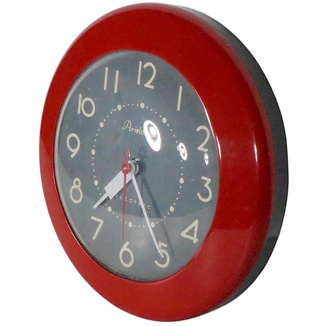 Mid Century Kitchen Aristocrat Clock by Ingraham For Sale - Image 9 of 12