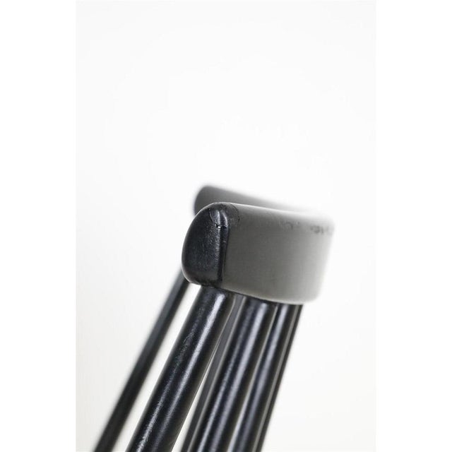 Black Mademoiselle Chair by Ilmari Tapiovaara for Asko, 1960s For Sale - Image 10 of 14