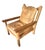 Wood Vintage Unique Lodge Style Mission Oak Lounge Chairs (Pair) For Sale - Image 7 of 14