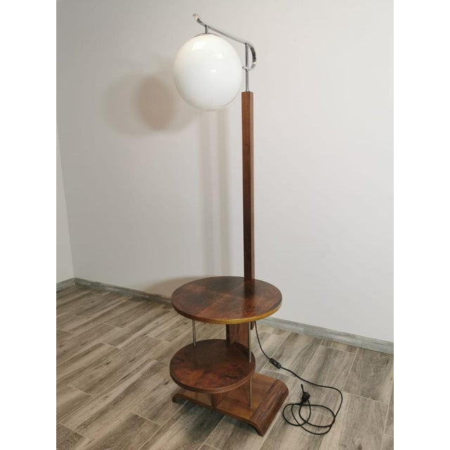 Art Deco Floo Lamp by Jindrich Halabala For Sale - Image 11 of 18