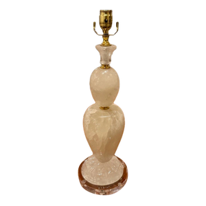 Polished Rock Crystal Lamp