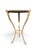 French Gilt Bronze Guéridon Table with Marble Top, 1920 For Sale - Image 3 of 12
