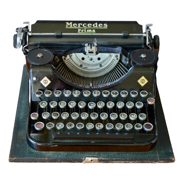 Vintage Prima Typewriter from Mercedes For Sale