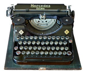 Vintage Prima Typewriter from Mercedes